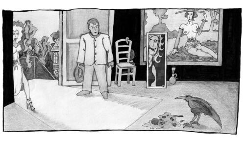 a strange home-coming